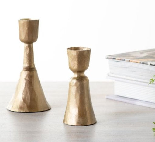 Gold Finish Taper Holders
